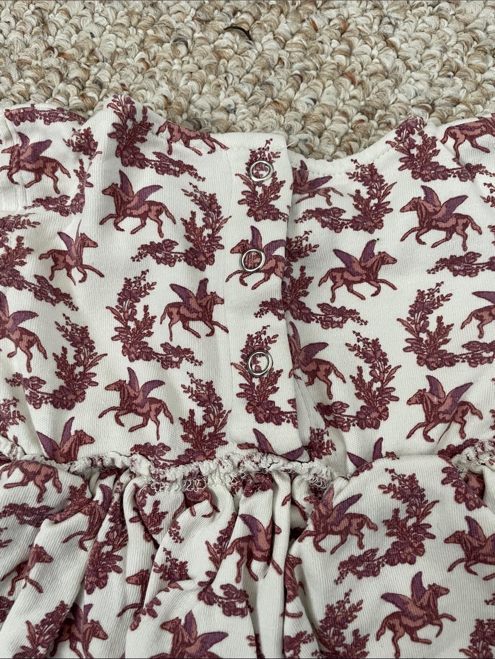 kate quinn Patterned Ruffle Romper - Picture 6 of 6